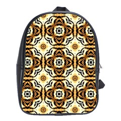 Faux Animal Print Pattern School Bags (xl)  by GardenOfOphir