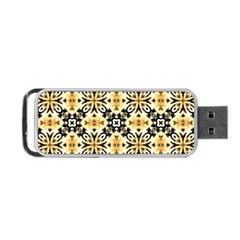 Faux Animal Print Pattern Portable Usb Flash (two Sides) by GardenOfOphir