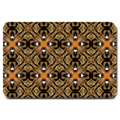 Faux Animal Print Pattern Large Doormat 