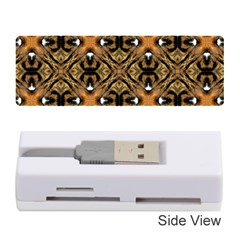 Faux Animal Print Pattern Memory Card Reader (Stick) 