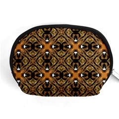 Faux Animal Print Pattern Accessory Pouches (Medium) 