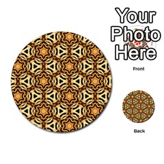 Faux Animal Print Pattern Multi-purpose Cards (round)  by GardenOfOphir