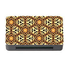 Faux Animal Print Pattern Memory Card Reader With Cf by GardenOfOphir