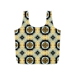 Faux Animal Print Pattern Full Print Recycle Bags (s) 