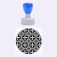 Faux Animal Print Pattern Rubber Round Stamps (medium)