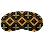 Faux Animal Print Pattern Sleeping Masks Front