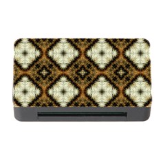 Faux Animal Print Pattern Memory Card Reader With Cf by GardenOfOphir