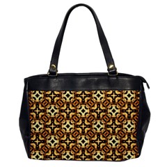 Faux Animal Print Pattern Office Handbags by GardenOfOphir