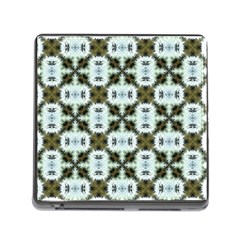 Faux Animal Print Pattern Memory Card Reader (square) by GardenOfOphir