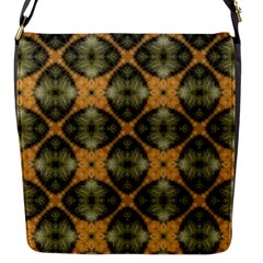 Faux Animal Print Pattern Flap Messenger Bag (s)