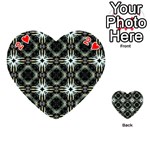 Faux Animal Print Pattern Playing Cards 54 (Heart)  Front - Heart2