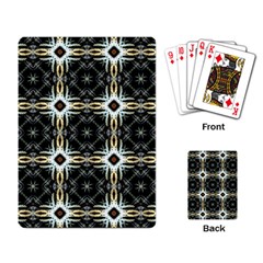 Faux Animal Print Pattern Playing Card by GardenOfOphir