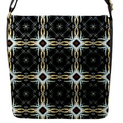 Faux Animal Print Pattern Flap Messenger Bag (s)