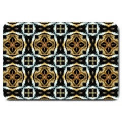 Faux Animal Print Pattern Large Doormat  by GardenOfOphir