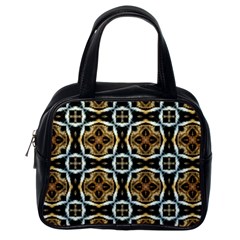 Faux Animal Print Pattern Classic Handbags (One Side)