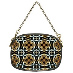 Faux Animal Print Pattern Chain Purses (One Side) 