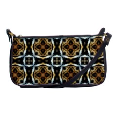 Faux Animal Print Pattern Shoulder Clutch Bags