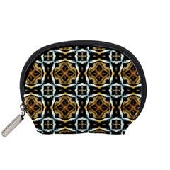 Faux Animal Print Pattern Accessory Pouches (Small) 