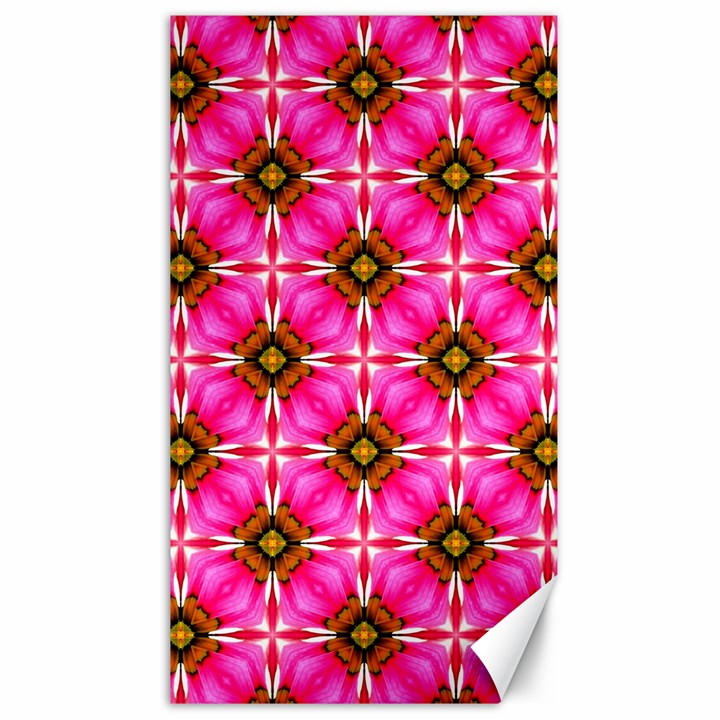 Cute Pretty Elegant Pattern Canvas 40  x 72  