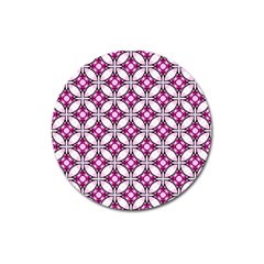 Cute Pretty Elegant Pattern Magnet 3  (round) by GardenOfOphir