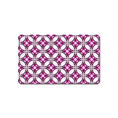 Cute Pretty Elegant Pattern Magnet (name Card) by GardenOfOphir