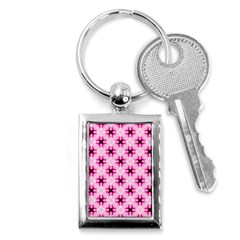 Cute Pretty Elegant Pattern Key Chains (rectangle)  by GardenOfOphir