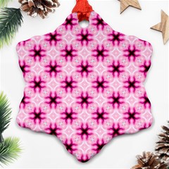 Cute Pretty Elegant Pattern Ornament (snowflake) 