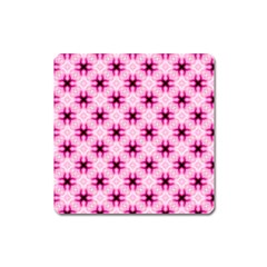 Cute Pretty Elegant Pattern Square Magnet by GardenOfOphir