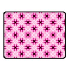 Cute Pretty Elegant Pattern Double Sided Fleece Blanket (small) 