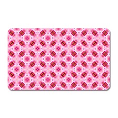 Cute Pretty Elegant Pattern Magnet (rectangular) by GardenOfOphir