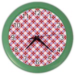 Cute Pretty Elegant Pattern Color Wall Clocks Front