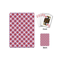 Cute Pretty Elegant Pattern Playing Cards (mini)  by GardenOfOphir