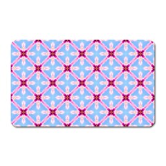 Cute Pretty Elegant Pattern Magnet (rectangular) by GardenOfOphir