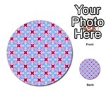 Cute Pretty Elegant Pattern Multi-purpose Cards (Round)  Front 1