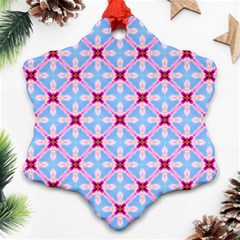 Cute Pretty Elegant Pattern Ornament (snowflake) 