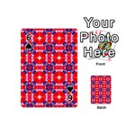 Cute Pretty Elegant Pattern Playing Cards 54 (Mini)  Front - Spade6