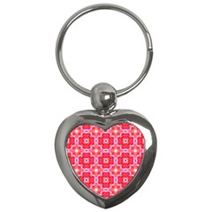 Cute Pretty Elegant Pattern Key Chains (heart)  by GardenOfOphir