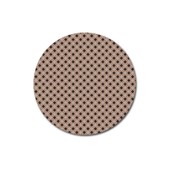 Cute Pretty Elegant Pattern Magnet 3  (Round)