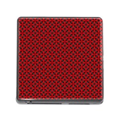 Cute Pretty Elegant Pattern Memory Card Reader (square) by GardenOfOphir