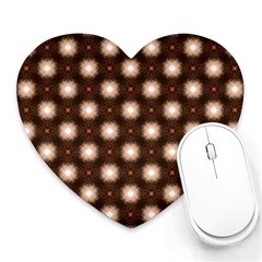 Cute Pretty Elegant Pattern Heart Mousepads