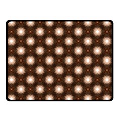 Cute Pretty Elegant Pattern Double Sided Fleece Blanket (small) 