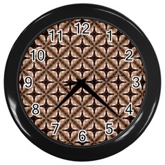 Cute Pretty Elegant Pattern Wall Clocks (black)