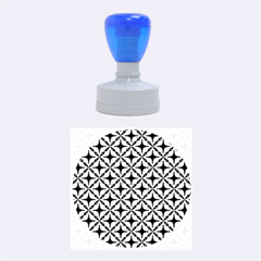 Cute Pretty Elegant Pattern Rubber Round Stamps (medium)