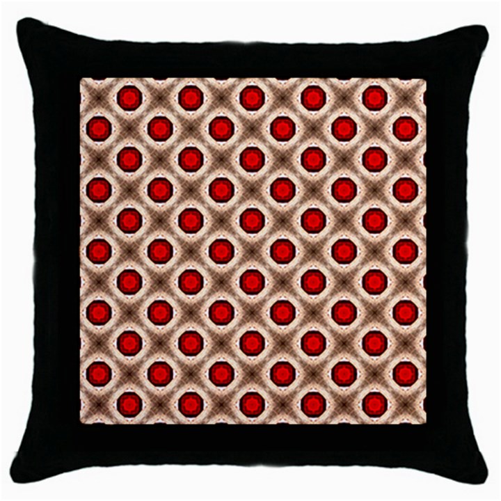 Cute Pretty Elegant Pattern Throw Pillow Cases (Black)