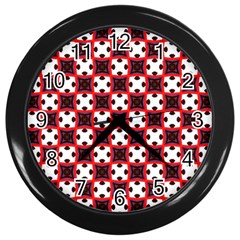 Cute Pretty Elegant Pattern Wall Clocks (black)