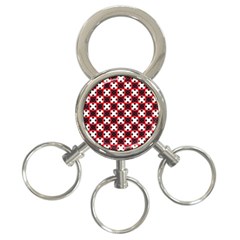 Cute Pretty Elegant Pattern 3-ring Key Chains