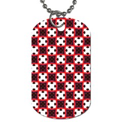 Cute Pretty Elegant Pattern Dog Tag (two Sides)