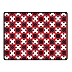 Cute Pretty Elegant Pattern Double Sided Fleece Blanket (small) 