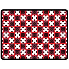 Cute Pretty Elegant Pattern Double Sided Fleece Blanket (large) 