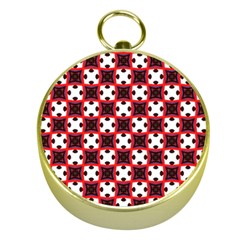 Cute Pretty Elegant Pattern Gold Compasses